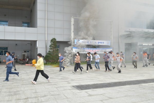 을지연습 실제훈련 실시 모습