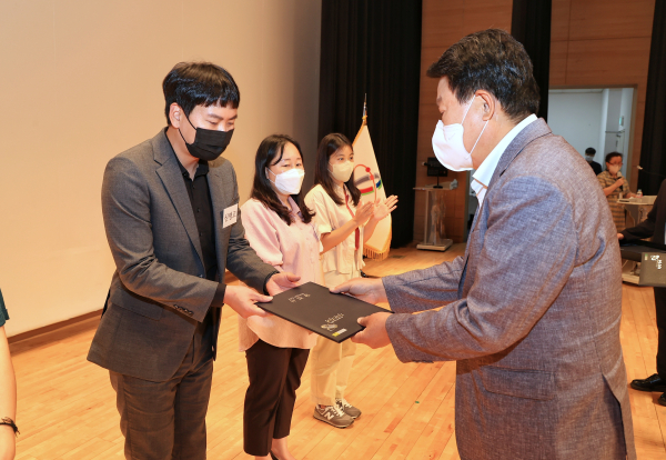 교육경비 보조사업 성과 공유회 개최 모습