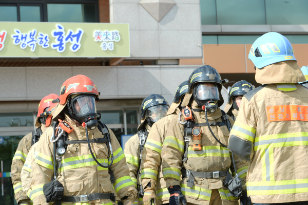 2022년 을지연습 ‘다중이용시설 테러 대응 종합 실제훈련 ’ 실시 모습