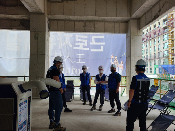 애로사항 청취 모습