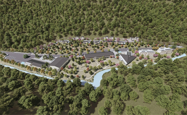 국립김해숲체원 조감도