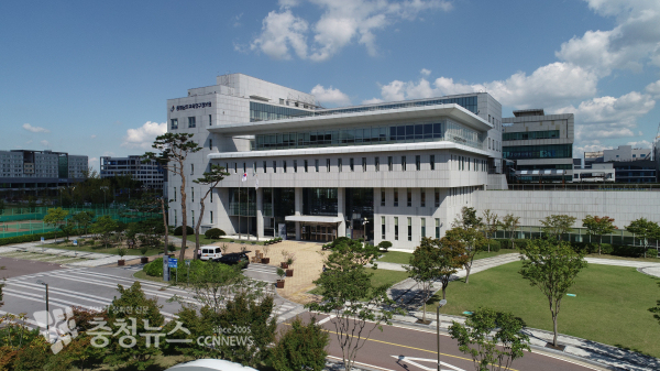 충남교육청연구정보원 전경.