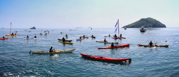 격렬비열도 카약 챌린지(2020년 7월)