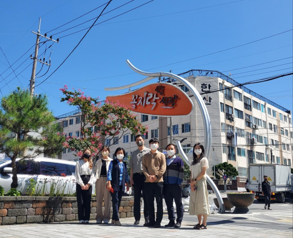 가양동에 위치한 신도꼼지락시장 방문해 장보기 행사 진행