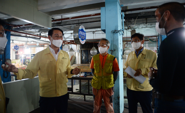 이용록 홍성군수, 민관합동점검