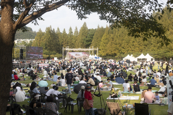 2022 대청호대덕뮤직페스티벌’에 15만여 명이 방문하며 성황
