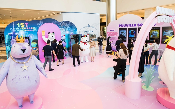 대전신세계 Art & Science 1층 푸빌라세계관 팝업 매장