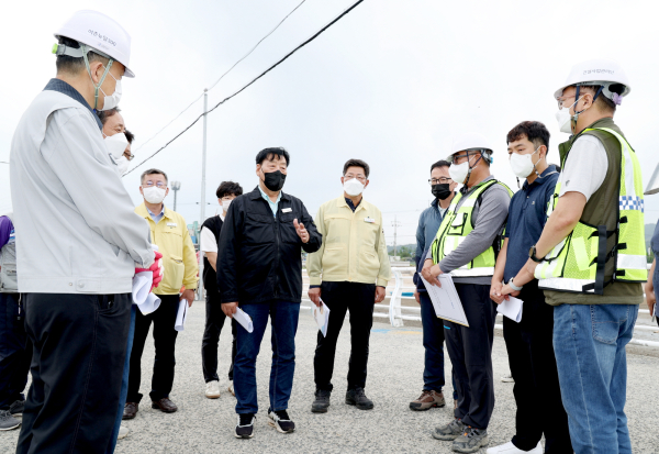 가세로 태안군수, 어촌뉴딜300 사업지 찾아 현장 점검