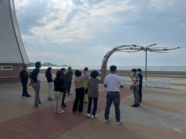 서천군 예산지킴이 현장 모니터링 모습