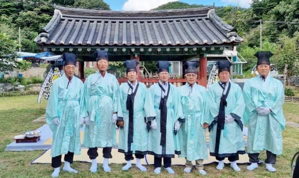 향덕효문화제 단체사진