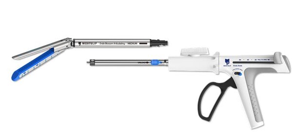 내시경용 자동봉합기 Endo Stem과 Endo Blossom.출처 : 충청헤럴드(http://www.ccherald.kr)