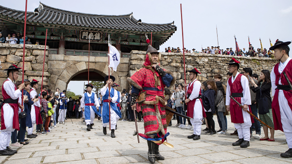 지난 2019년 충청병마절도사 퍼레이드 행사 모습