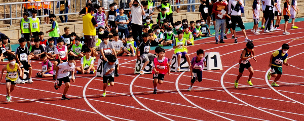 제34회 대전광역시교육감기 육상경기대회(남자 초등부 100m 결승)