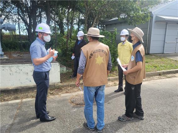 대한민국 안전대전환 집중안전점검 실시 모습