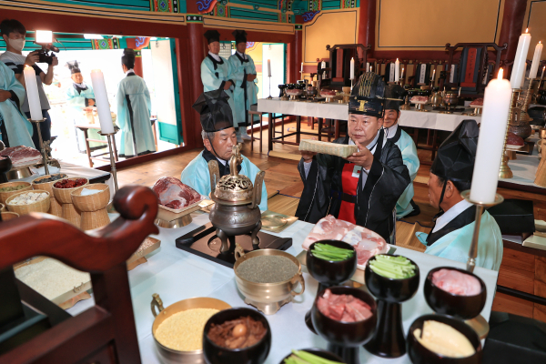 당진향교 추기석전 봉행 (초헌관 오성환 당진시장)