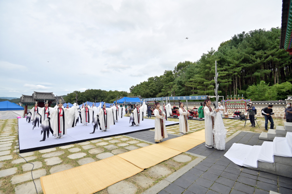 지난해 웅진백제5대왕 추모제 모습