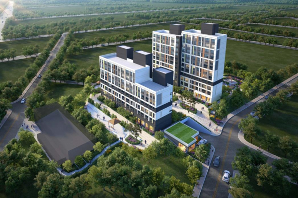 충남 꿈비채 예산주교 행복주택 조감도