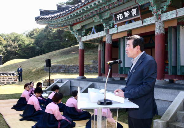 제26회 도미부인 경모제 개최 모습