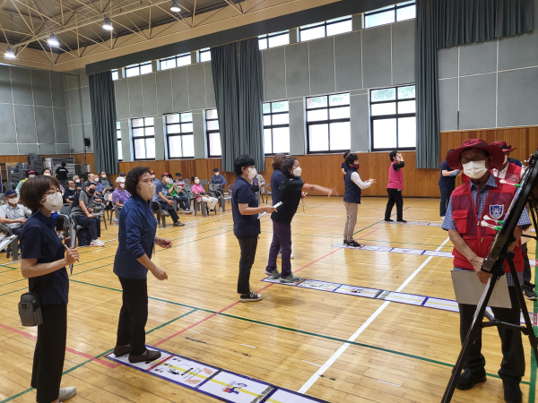 한궁대회 진행 모습