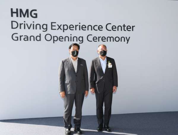 가세로 군수 취임 100일 (현대드라이빙 익스피리언스센터 개관식)