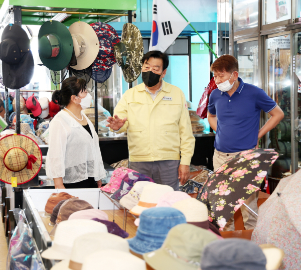 가세로 군수 취임 100일 (전통시장 방문)