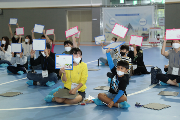 한글날 행사사진 골든벨퀴즈 모습