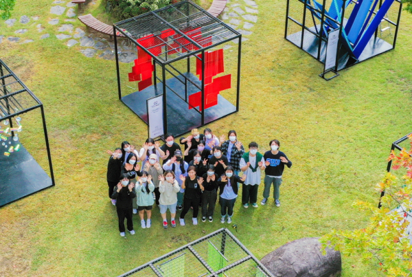 한밭대학교 2022 공공디자인 프로젝트 작품 전시 기념촬영