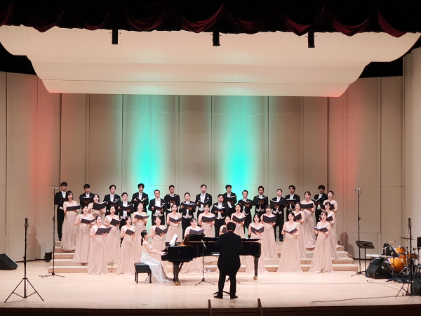 지난 6일 서산시립합창단 제6회 기획 연주회 모습