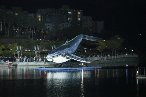 세종축제 개막식 모습 (고래의 꿈)