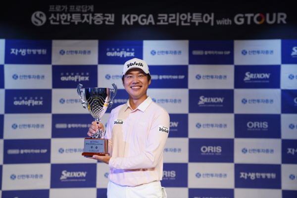‘2022 신한투자증권 KPGA 코리안투어 with GTOUR’ 우승자 김민수