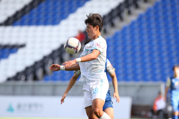 천안시축구단 윤찬울 선수