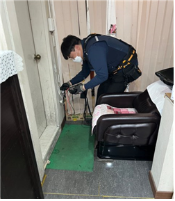 착한가격업소 전기안전점검 현장 사진