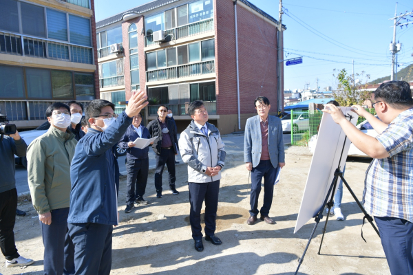 최재구 예산군수 주요사업장 방문
