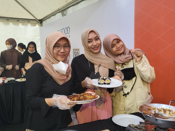 가자마다 대학 축제 K-Food 소비자체험 현장