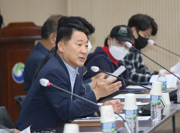 27일 서구체육회 정회원 단체장과의 간담회 사진