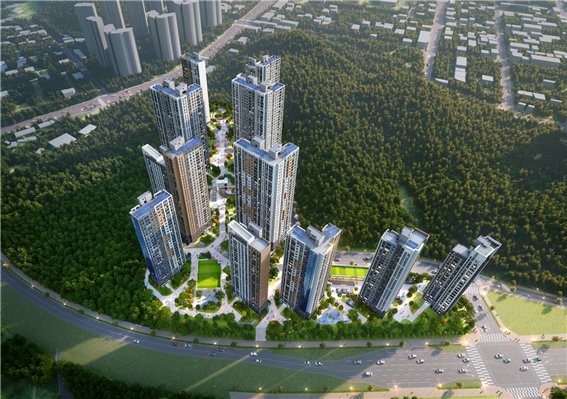 포레나 대전학하 조감도