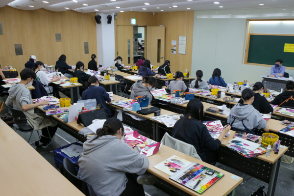 실기고사장 모습