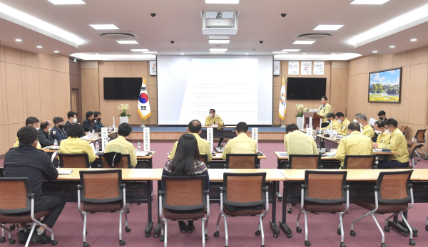 재난대비 수시훈련 모습