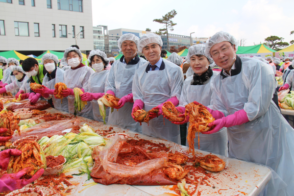 ‘2022 함께하는 사랑의 김장김치 나눔 행사’ 개최 모습