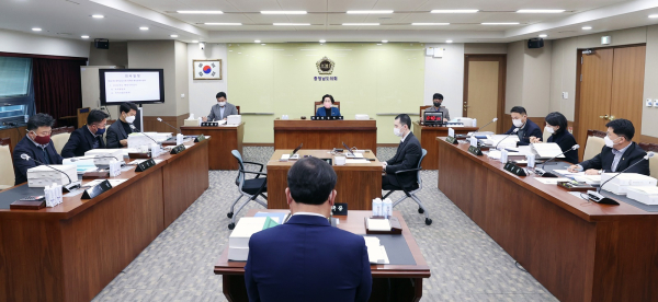 충남도의회 행문위, 예산집행 투명한 공개·잔액 발생 최소화