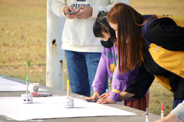 카미봇 놀자! 프로그램 모습