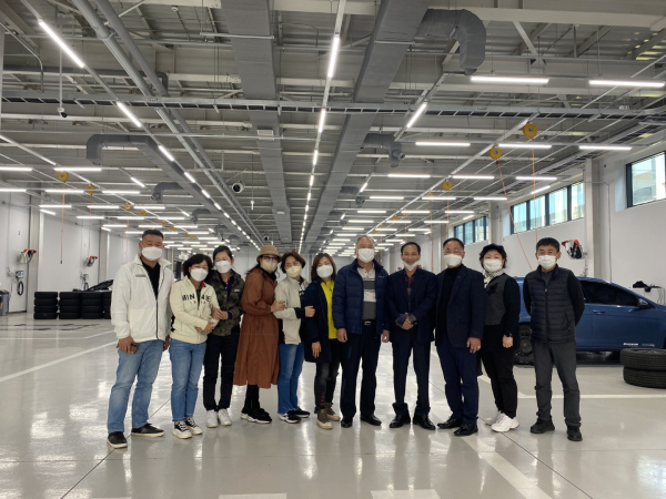 대전시자원봉사연합회 한국테크노링 견학 진행