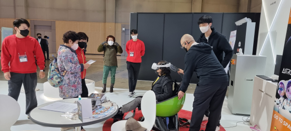 12일까지 부산 벡스코에서 열리는 2022 대한민국 지방시대 박람회에 참가해 에듀힐링센터의 정책과 우수 성과 홍보