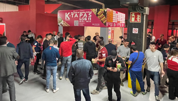 세비야 FC 경기장 내 K-타파스 홍보 현장