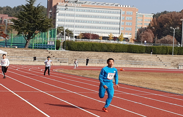 제11회 대전광역시교육감배 장애학생체육대회 (남고 200m, 정우철 학생)