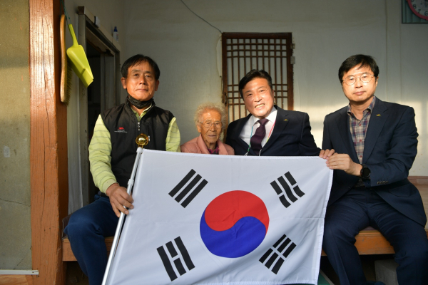 최재구 예산군수 유공자 유족 위문 실시