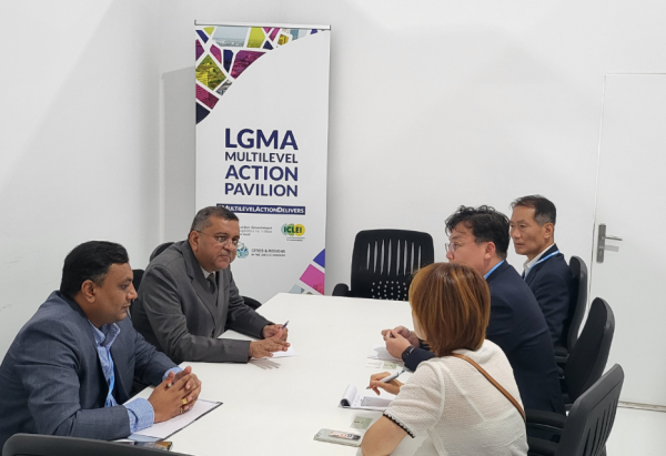 김영명 당진 부시장 COP27 이클레이 세션 참가 사진