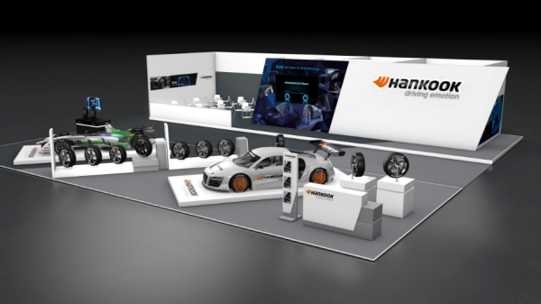 ‘에센 모터쇼 2022’ 한국타이어 전시 부스 조감도