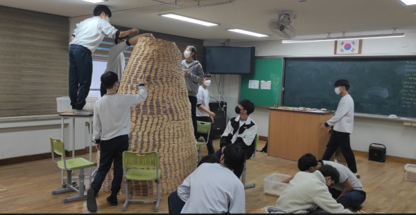 ‘중3 학생을 위한 찾아가는 힐링데이’ 진행 모습