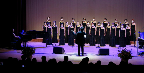 지난 24일 청소년어울림센터에서 대덕구여성합창단 정기연주회 개최 모습